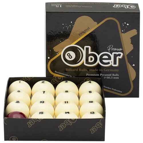 Ober Бильярдные шары для русского бильярда Ober 60,3 мм
