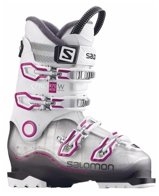 Горнолыжные ботинки Salomon X Pro 70 R W Wide Crystal transp./Antracite