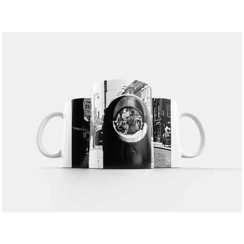 фото Кружка "пешеходы, городской, городок" 320 мл lotsprints