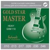 Cтруны для электрогитары 10-46 Fedosov GSM110 Gold Star Master Heavy - изображение