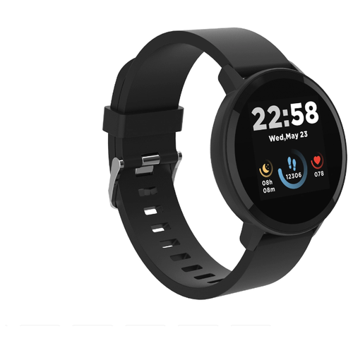 Умные Круглые Смарт Часы ULTRAMODERN Smart Watch для айфона iOSAndroidЧерный 239000₽