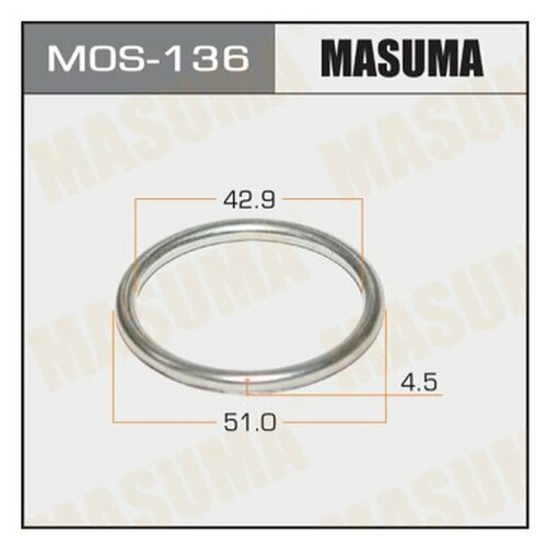 Прокладка глушителя Masuma MOS136