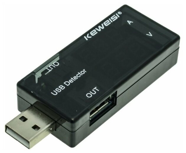 USB-тестер KWS-10VA на два выхода (3-9 В/0-3 А) - фотография № 8