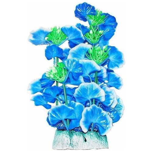 Уют ВК504 Растение Голубые цветы 24см