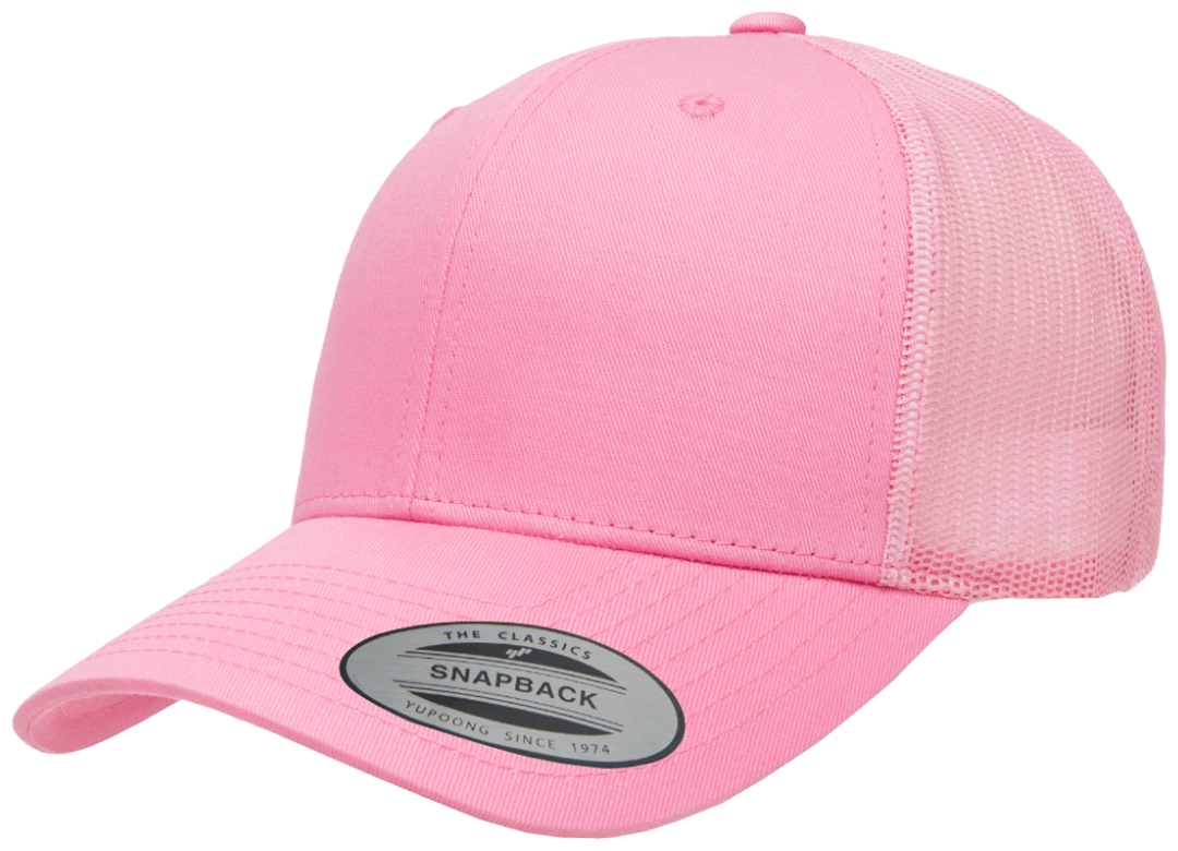 Кепка FlexFit 6606 Retro Trucker - Pink 