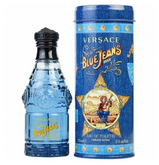 Туалетная вода Gianni Versace мужская Blue Jeans 75 мл