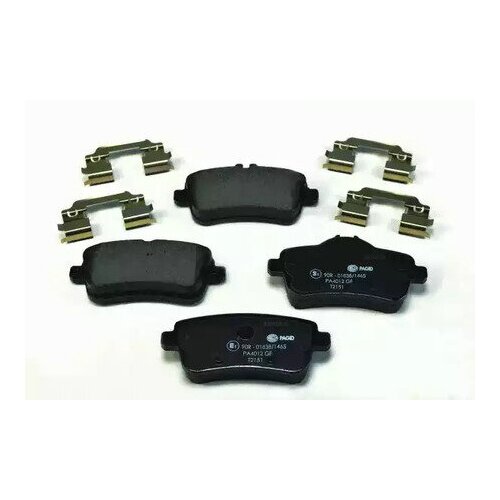 Колодки тормозные дисковые 8DB355019 741 HELLA 8DB355019741 18760₽