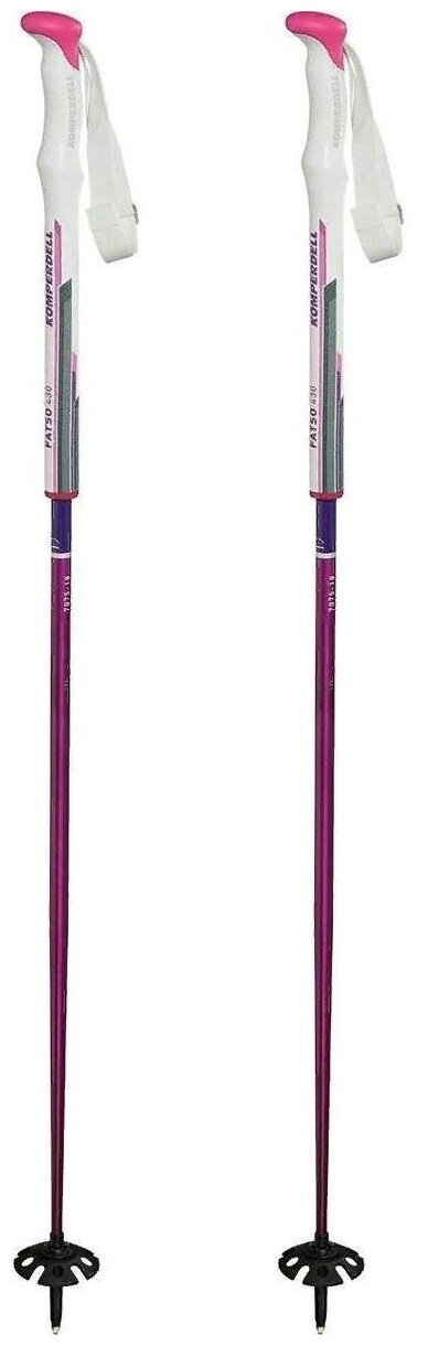 Горнолыжные палки KOMPERDELL Freeride FATSO 7075 - Purple 18mm (см:125)