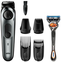 Триммер для бороды Braun BT7220 + Бритва Gillette