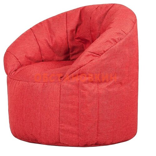 Кресло мешок Папа пуф Бескаркасное кресло Club Chair Red (красный)
