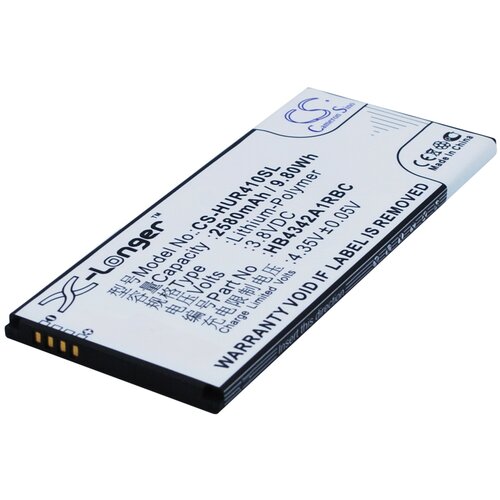 Аккумулятор CS-HUR410SL HB4342A1RBC для Huawei Ascend Y5 2, Honor 5 3.8V / 2580mAh / 9.80Wh аккумулятор ibatt ib b1 m1996 2580mah для huawei hb4342a1rbc