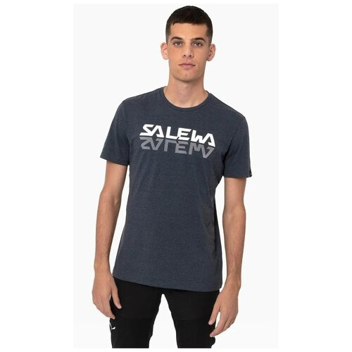 Футболка для активного отдыха Salewa Reflection Dry M T-Shirt Premium Navy Melange (EUR:L)