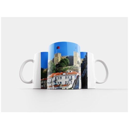 фото Кружка "португалия, лиссабон, замок" 320 мл lotsprints
