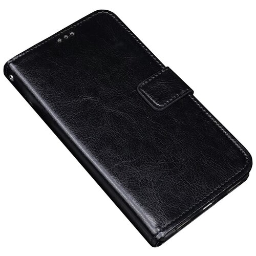 фото Чехол-книжка mypads для oppo reno 3 pro 5g из качественной импортной искусственной кожи с подставкой застёжкой и визитницей черный