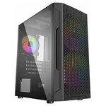 Настольный компьютер BK Игровой компьютер BCK OpTima5 i5 10400F/16Gb DDR4/480SSD/1TB HDD/RTX 3050 8Gb/700W/ PowerCase Z3B, черный - изображение