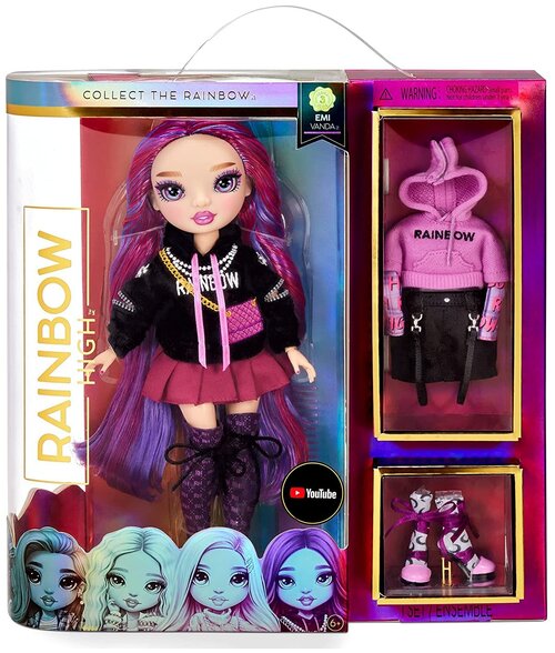 Кукла Rainbow High Series 3 EMI Vanda Fashion Doll (ЭМИ ванда)