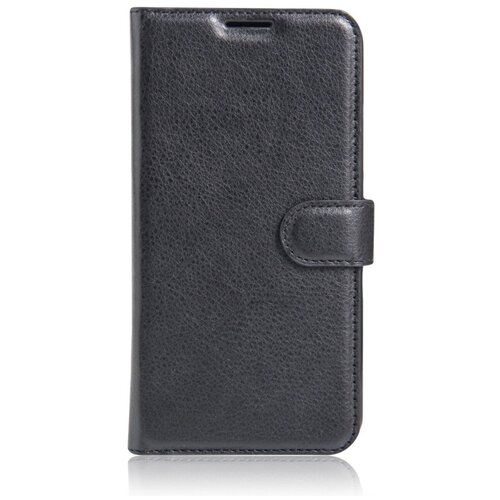 фото Чехол-книжка mypads для lg max x155/lg bello 2 / prime 2 5.0 с мульти-подставкой застёжкой и визитницей черный