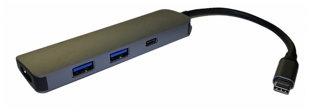 Адаптер-переходник PALMEXX USB-C (Type-c) to HDMI+2*USB3.0+USBC