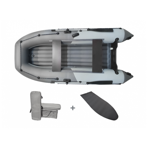 boatsman нднд лодка bt320a серо графитовый Комплект надувная лодка НДНД Grouper 335 Элит серо-графитовый