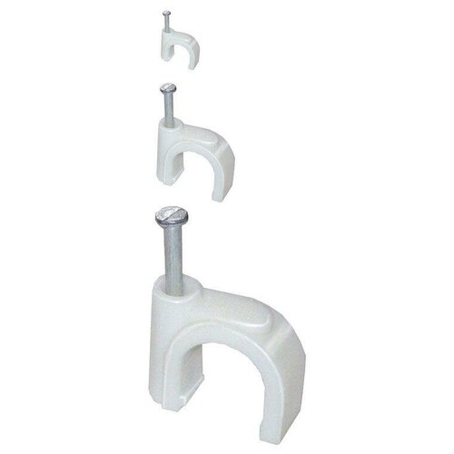 IEK Скоба креп прям 12мм с гвозд уп100шт ИЭК USK21-12-100 268₽