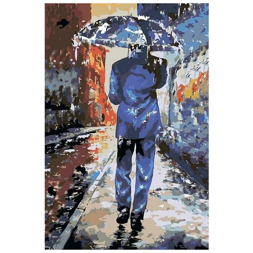 Картина по номерам Незнакомец, 40x60 см картина по номерам снежная фея 40x60 см