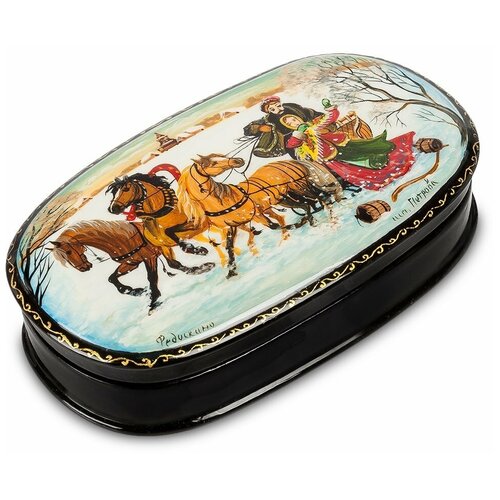 Шкатулка У проруби (ручная работа)