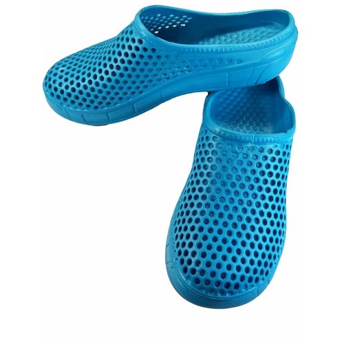 Сабо женские из ЭВА (голубой, 38)