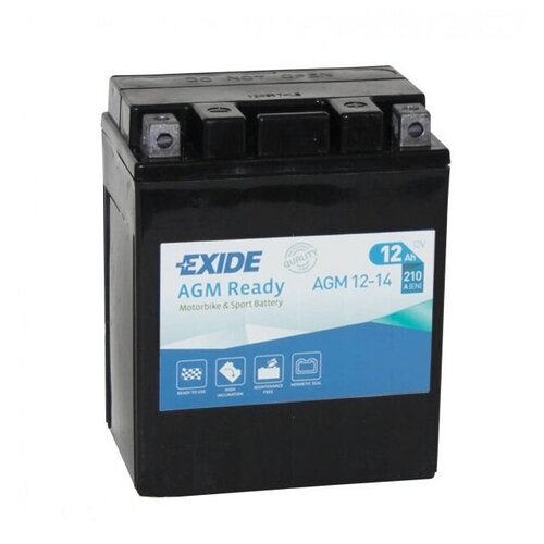 Аккумуляторная Батарея Exide Agm [12v 12ah 210a] EXIDE арт. AGM12-14
