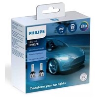 Лампа светодиодная PHILIPS HB3/HB4 Ultinon Essential LED 6500K, 2 шт, 11005UE2X2