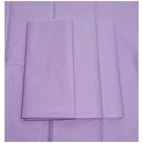 Бумага Тишью. Цвет сиреневый. Набор 30 листов.