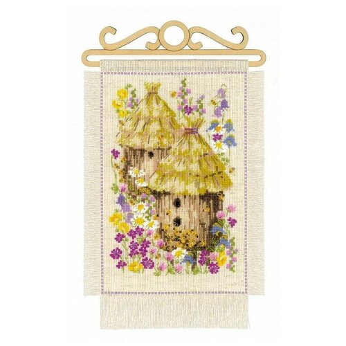 фото Набор для вышивания риолис "дача. лето",20x30см