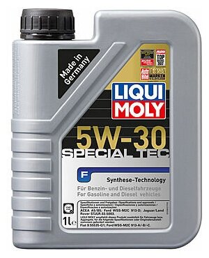 8063-2325 LIQUI MOLY Special Tec F 5W-30 - 1 л. - масло моторное