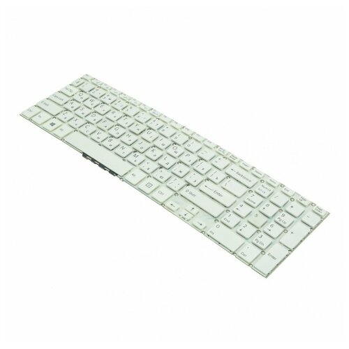 Клавиатура для ноутбука Sony Vaio Fit 15 Vaio FIT15 Vaio SVF15 и др белый 173000₽