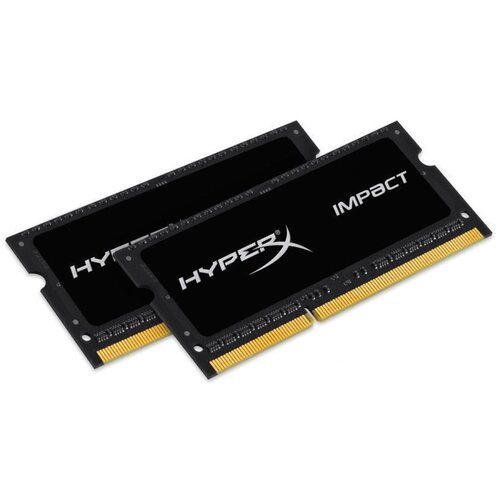 Оперативная память Kingston FURY Impact 8 ГБ (4 ГБ x 2 шт.) DDR3L 1600 МГц SODIMM CL9 KF316LS9IBK2/8