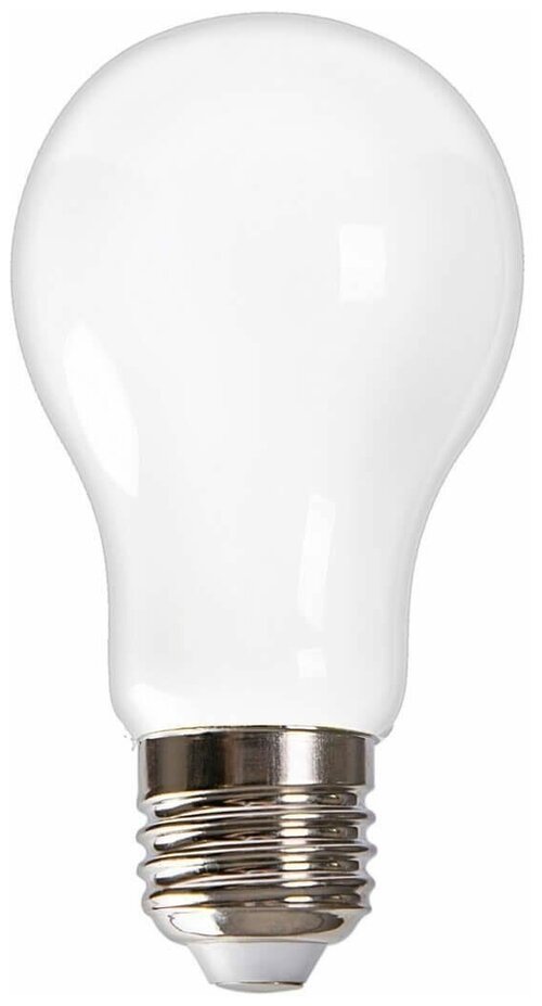 Volpe Лампа светодиодная (UL-00004841) E27 9W 3000K матовая LED-A60-9W/3000K/E27/FR GLH01WH