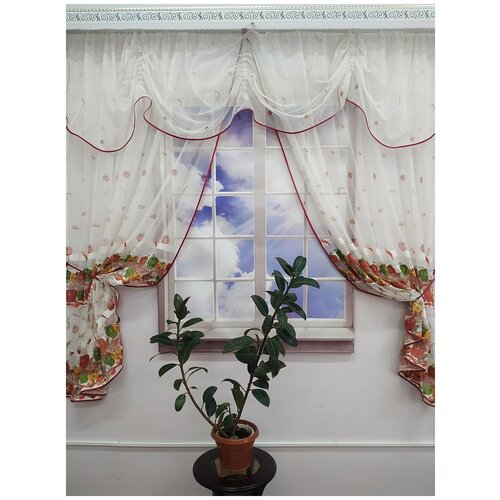 Штора для кухни 