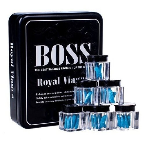 Возбуждающее средство для повышения потенции, длительной эрекции, для мужчин Босс Роял Boss Royal 3 таб.