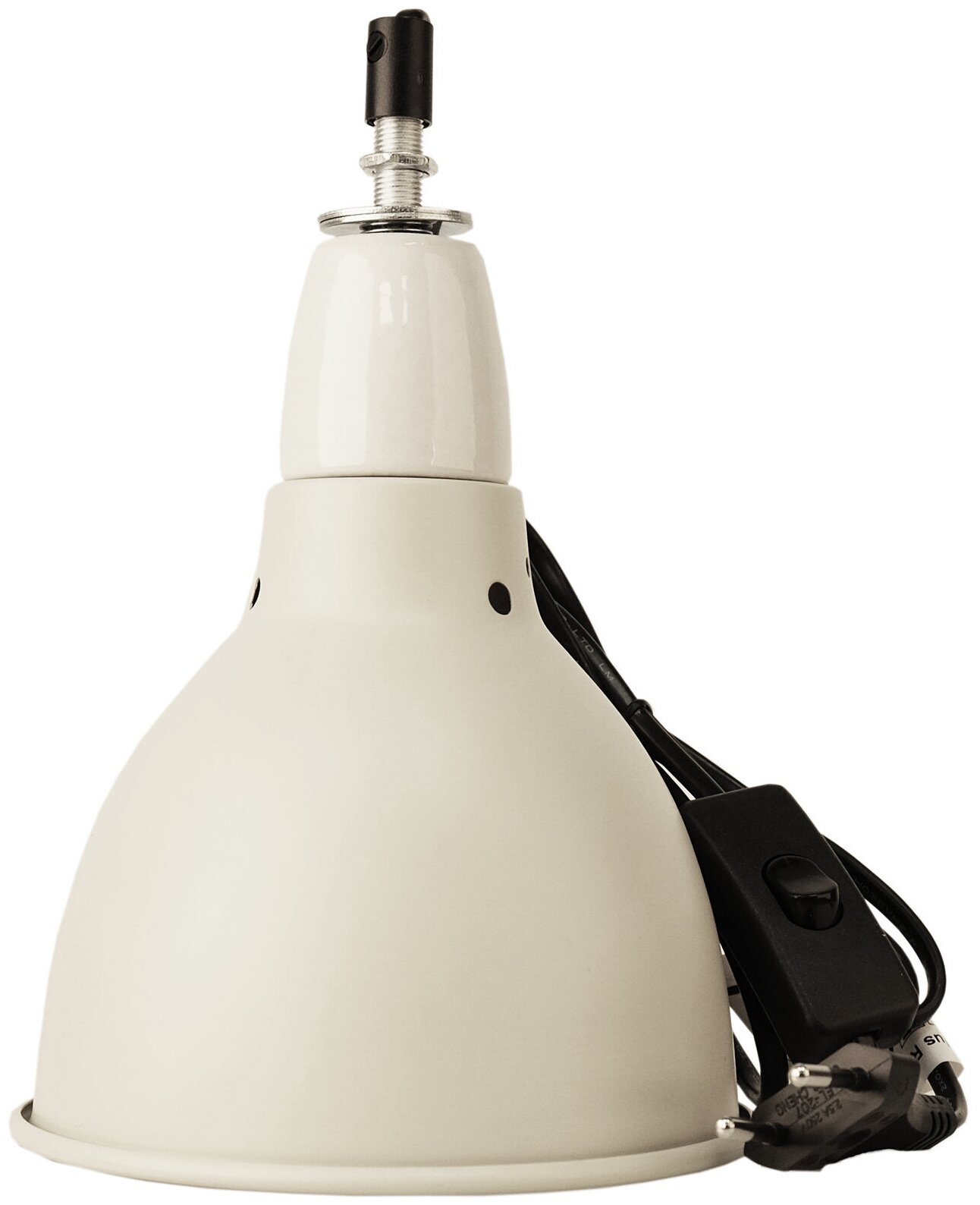 Светильник с отражателем и защитной сеткой, белый LUCKY REPTILE (Германия) - фотография № 2