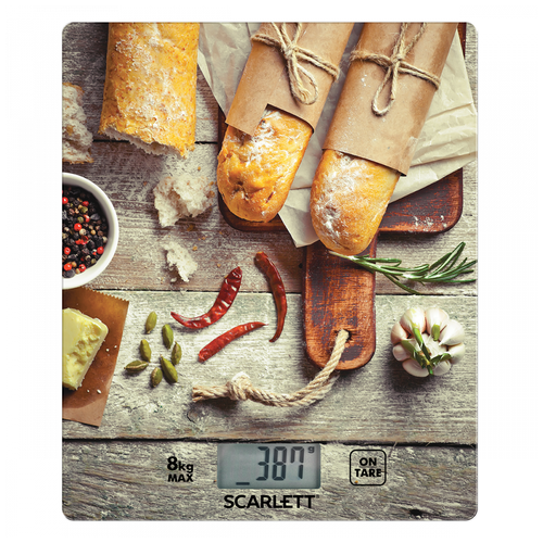 Кухонные весы Scarlett SC-KS57P62, багет
