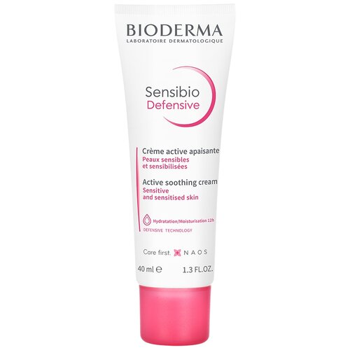 BIODERMA сенсибио Defensive Легкий крем для чувствительной кожи, 40 мл