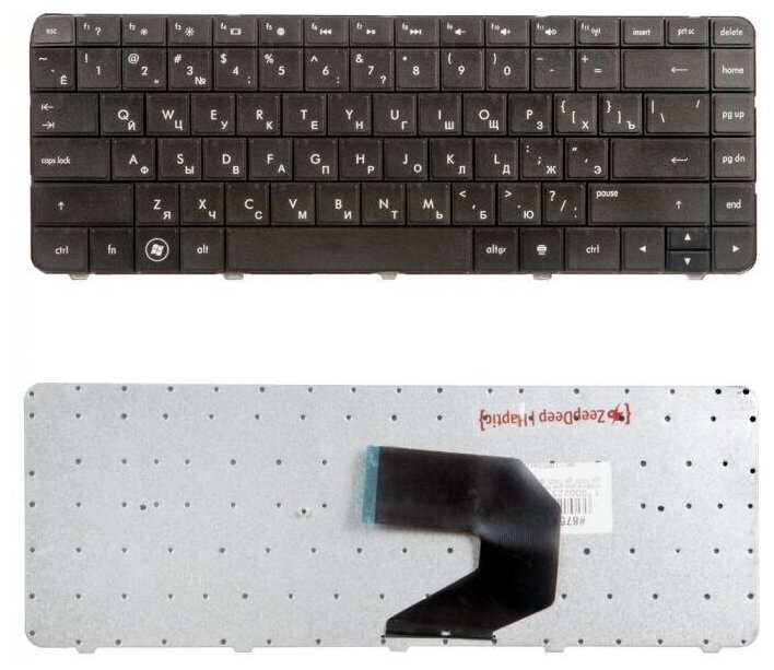 Keyboard / Клавиатура для HP Pavilion g4-1000 g6-1000 g6-1002er g6-1003er g6-1004er g6-1053er g6-1109er g6-1162er g6-1210er g6-1257er g6-1258er