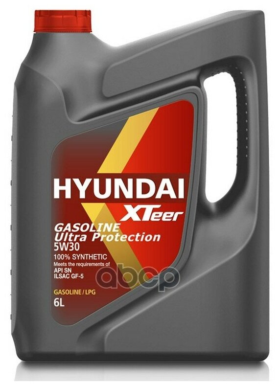 HYUNDAI XTeer Моторное Масло Xteer Gasoline Ultra Protection 5w-30 6л 1061011