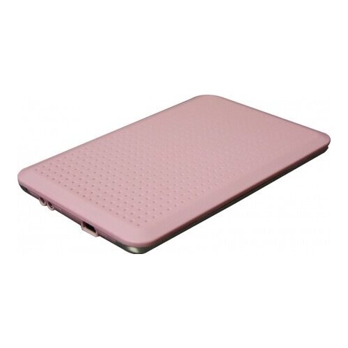 Внешний бокс для HDD 2,5 3Q HDD-U235H-HP Metal Pink USB 2.0 7mm/9mm