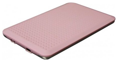 Внешний бокс для HDD 25" 3Q HDD-U235H-HP Metal Pink USB 2.0 7mm/9mm