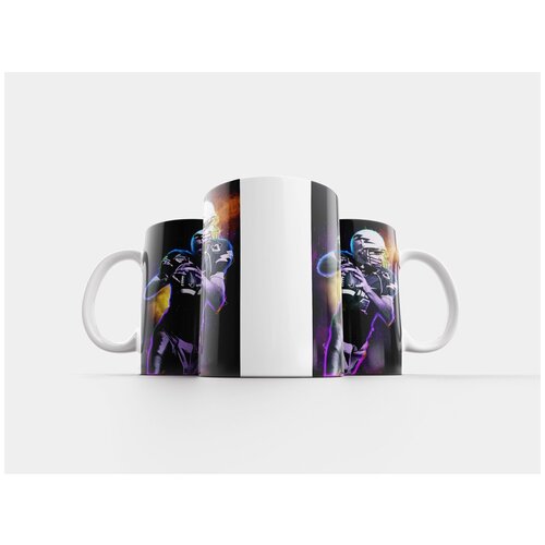 фото Кружка "американский футбол, по пути назад, свиная кожа" 320 мл lotsprints