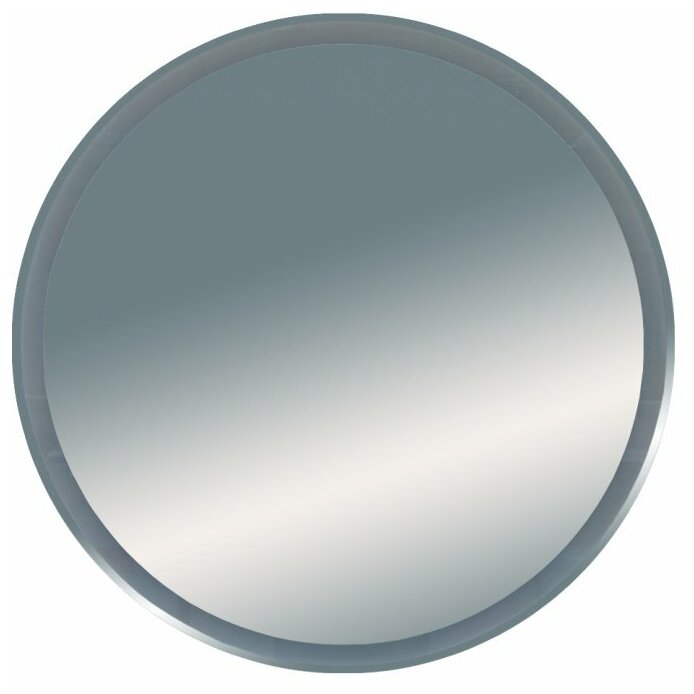 Misty 5 Неон - Зеркало LED 700х700 сенсор на зеркале круглое П-Нео070070-5КРСНЗ - фотография № 1