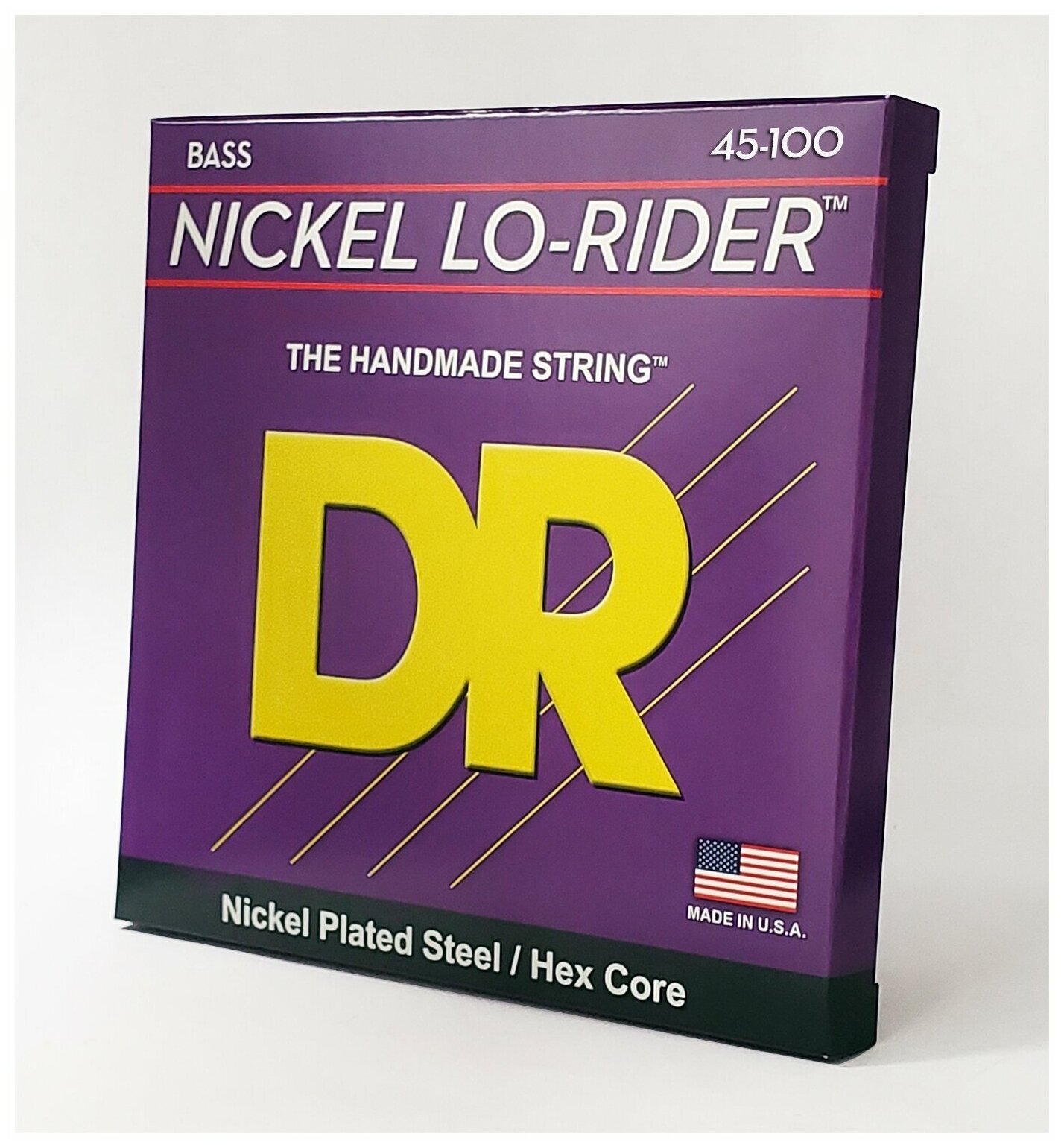 DR Strings NMLH-45 NICKEL LO-RIDER Струны для бас-гитары - фотография № 1