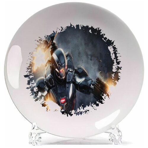 фото Тарелка coolpodarok железный человек воитель