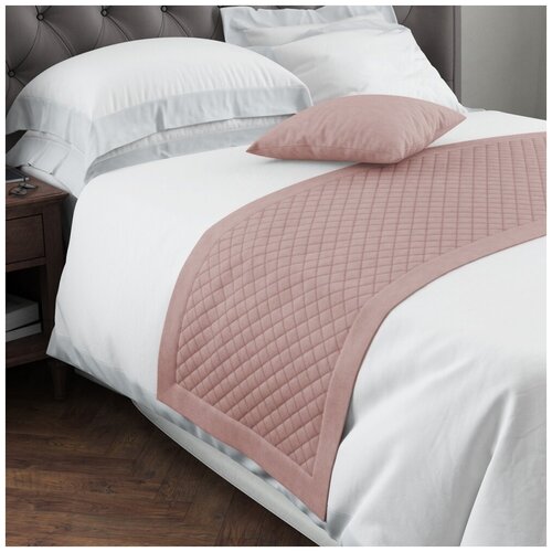 фото Pasionaria дорожка на кровать kaspian цвет: розовый (70х140 см)