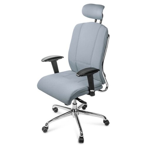 фото Компьютерное кресло дэфо ergo plus, обивка: ткан, цвет: серый